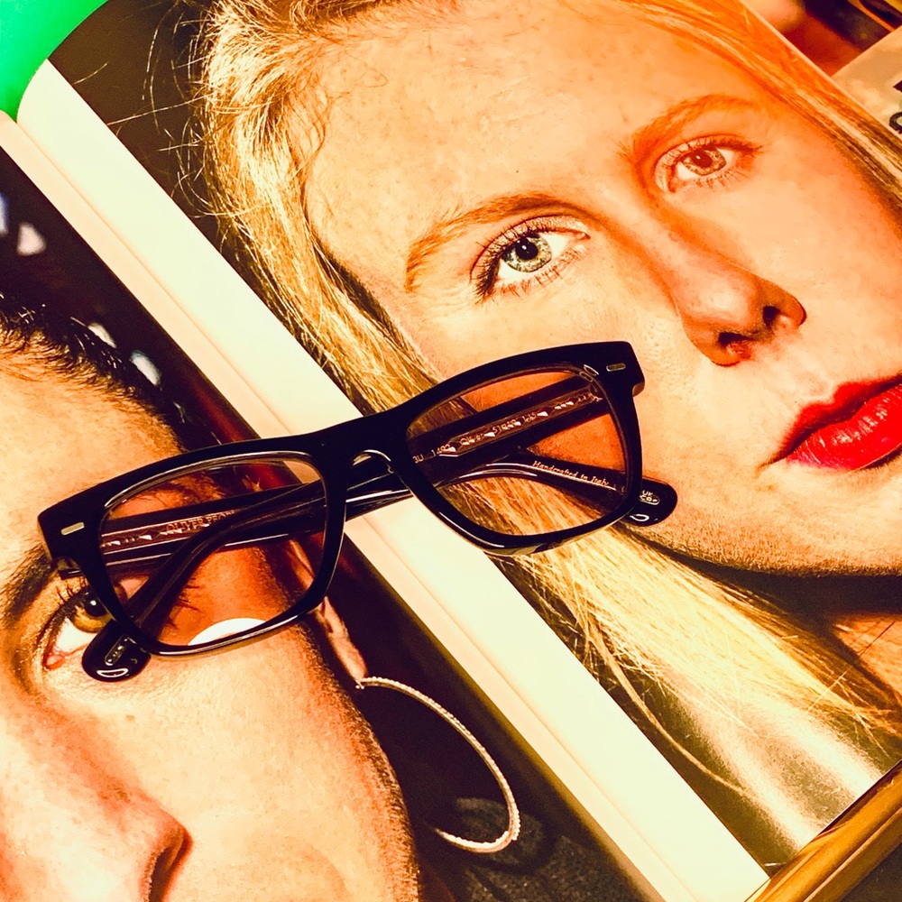 Oliver Peoples - Oliver Sun 51/Black - Pink Photo-chromatic lens